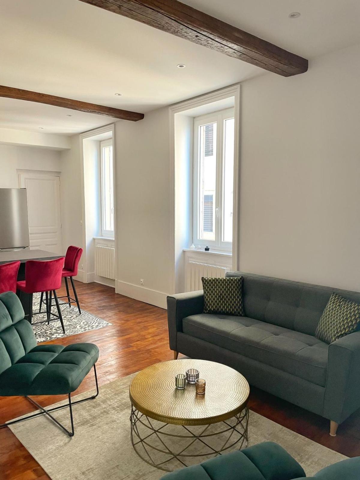 Center Macon Charmant Appartement Avec Vue Sur La Saone Eksteriør billede