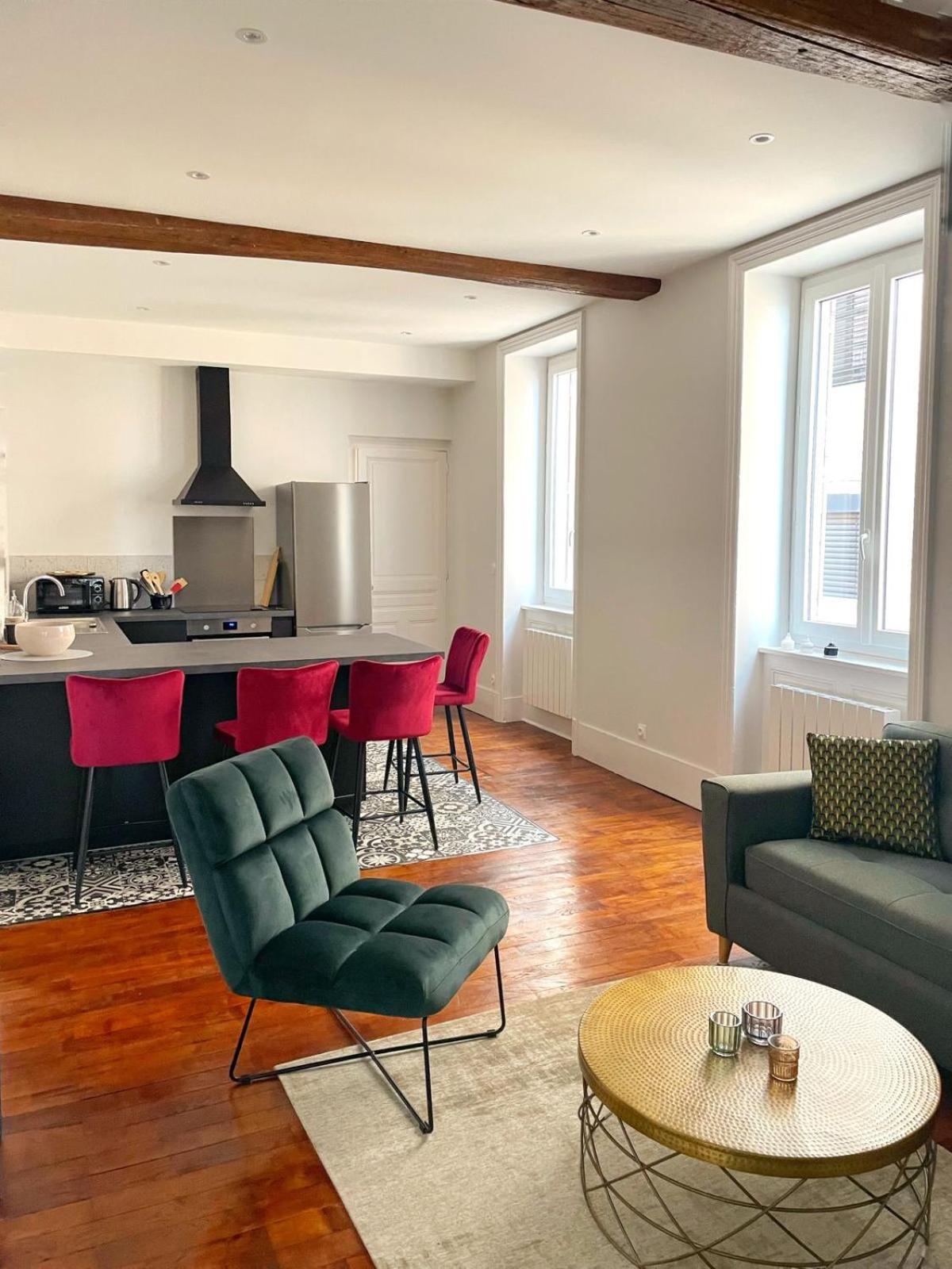 Center Macon Charmant Appartement Avec Vue Sur La Saone Eksteriør billede